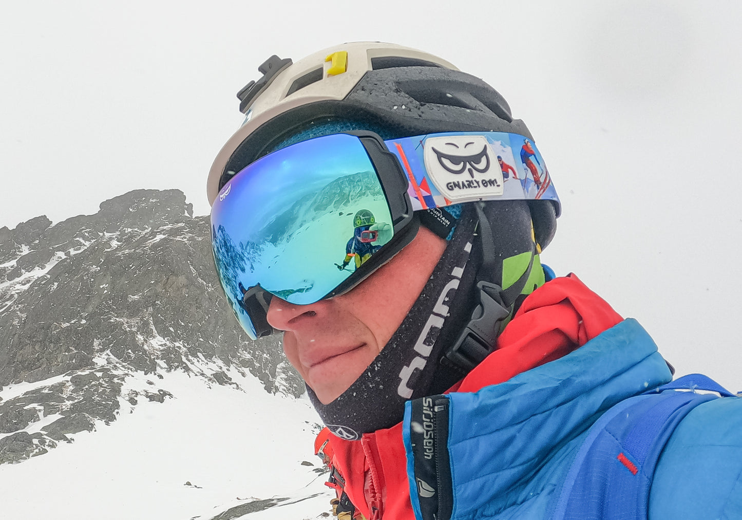 Gnarly Owl lyžařské snowboardové brýle polarizační česká značka výrobce sova retro pásek Tatry magnetické