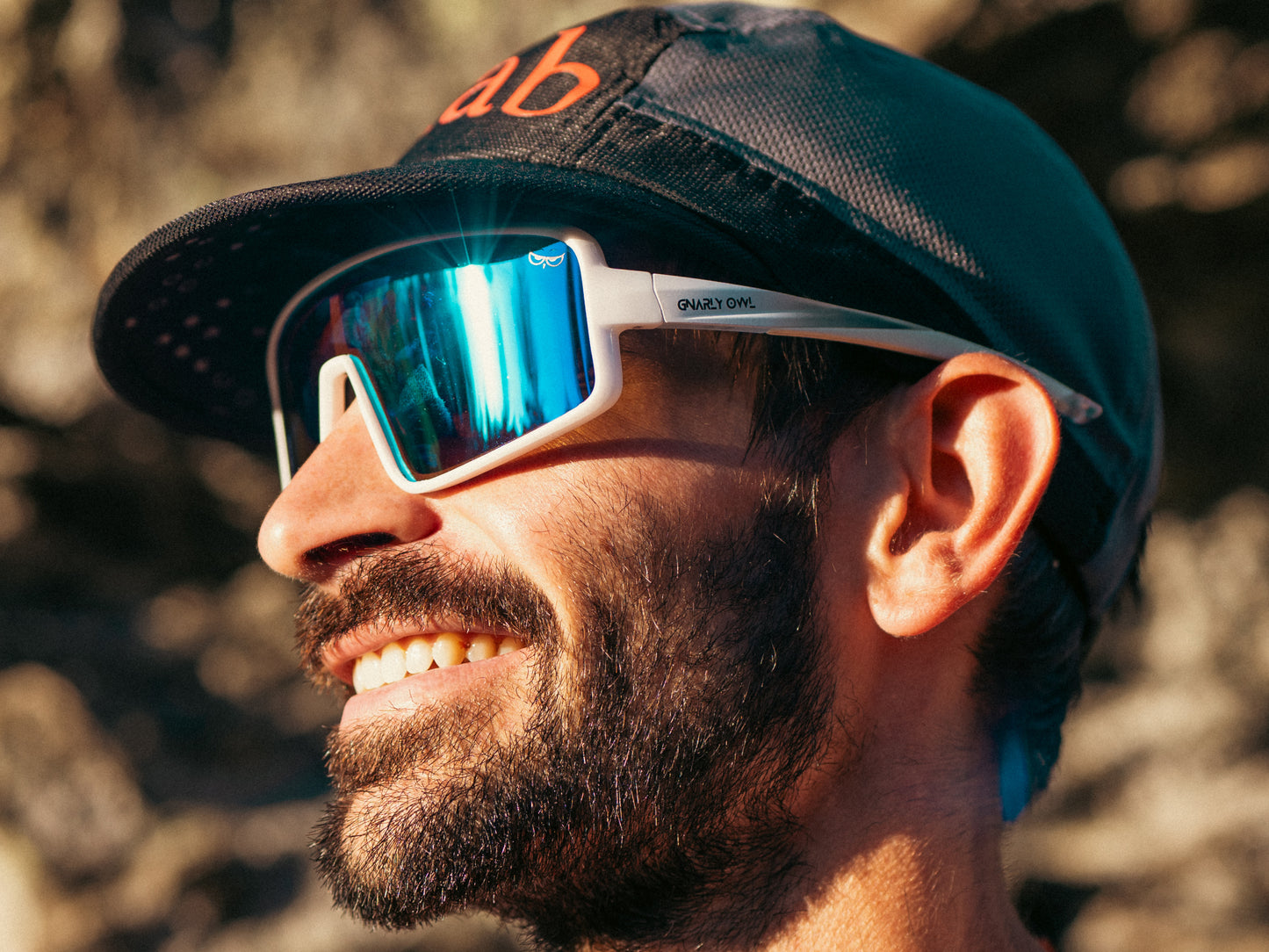 Gnarly owl modrý zorník polarizační cyklistické brýle na kolo běh pánské dámské český značka sova modrý zorník ice blue
