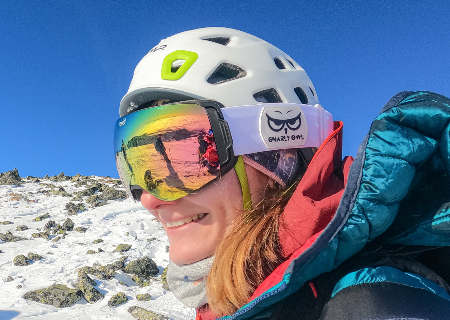 Gnarly Owl české lyžařské brýle polarizační na sníh na vysoké hory dámské magnetické výměnné