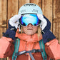 Dámské dětské polarizační lyžařské snowboardové brýle Gnarly Owl Glacier Katka