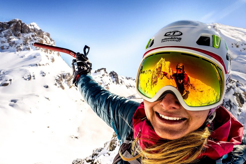 polarizační brýle Gnarly Owl Steep dámské lyžařské stylové snowboardové
