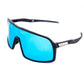 Polarizační sportovní sluneční brýle Gnarly Owl Ninox modrý REVO zorník TPU rámeček