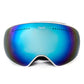 Polarizační lyžařské snowboardové brýle Gnarly Owl Glacier zrcadlový modrý REVO zorník